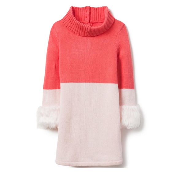 Janie and Jack Other - JANIE AND JACK COLORBLOCKED SWEATER DRESS